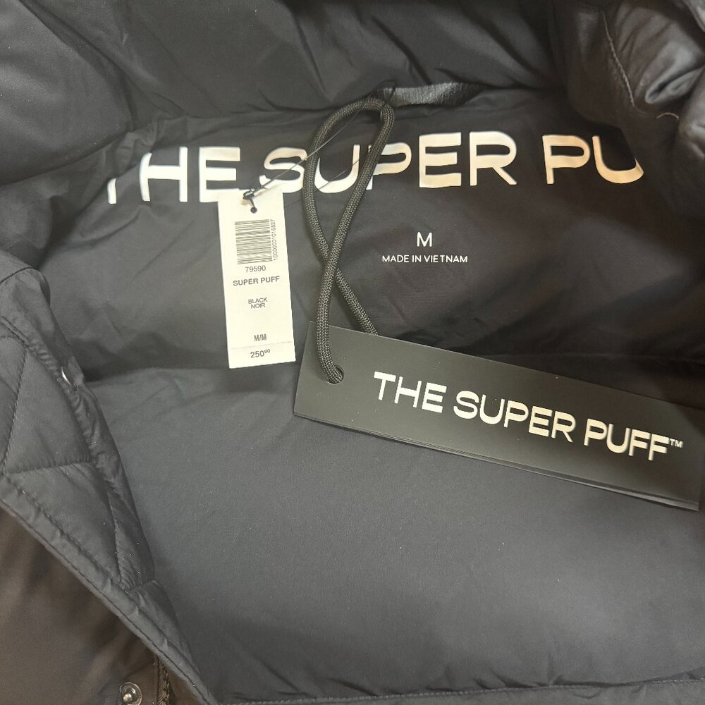 NEW! THE SUPER PUFF- Original Black Medium w Tags